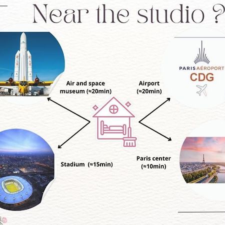 Studio 10Min Paris Centre I Cdg Drancy Εξωτερικό φωτογραφία